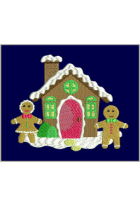 Chr022 - Ginger Bread Christmas Cottage